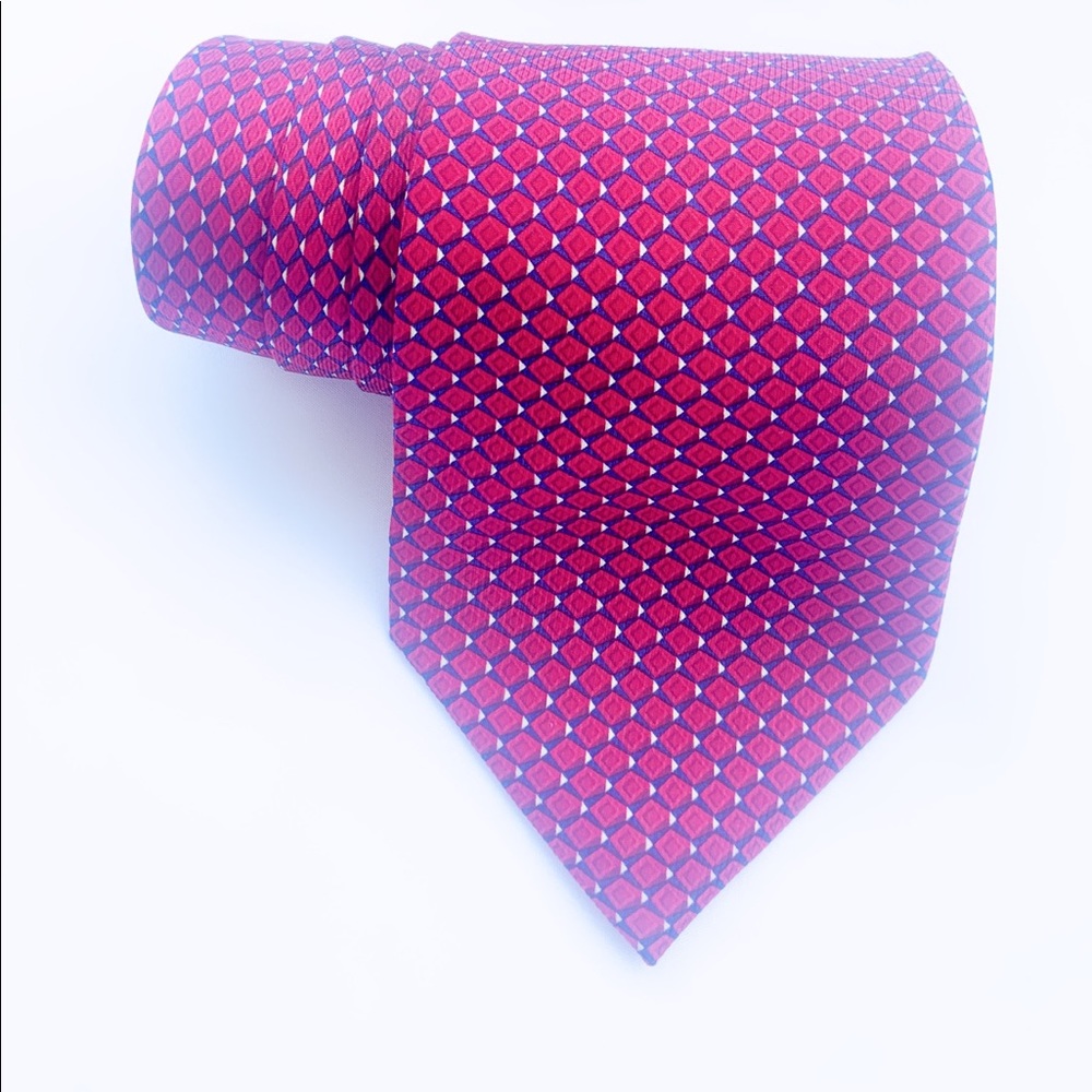 Nautica Red 100% Silk Men’s tie